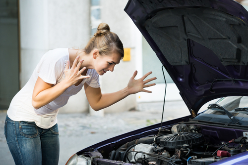 bilen starter ikke lengre