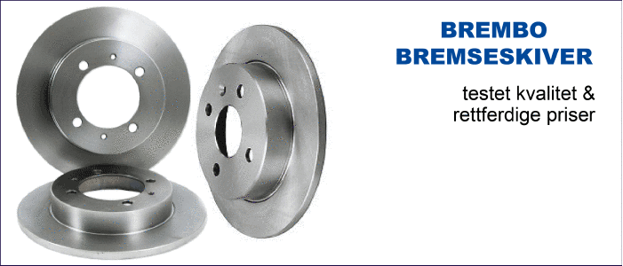 Brembo Premium bremseskiver til redusert pris