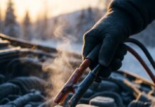 Hvordan starter jeg en motor når det er kaldt?