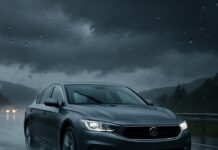 Slik kjører du trygt når det regner